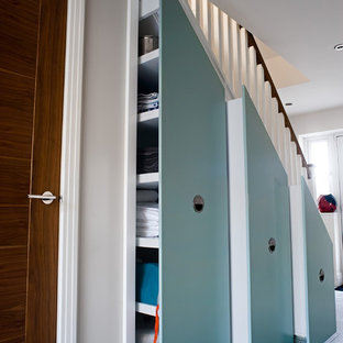 Inspiration for a contemporary home design remodel in London
