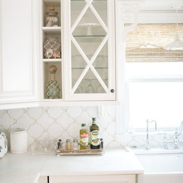 Florida Beach House Remodel with Woven Wood Shades