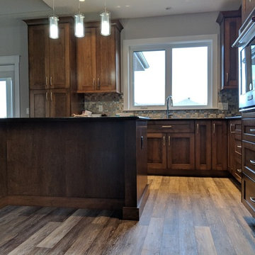 Lorne Espresso - Stained Maple Cabinetry