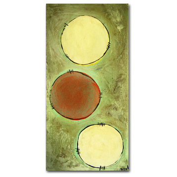 'Circle Abstract' Canvas Art by Nicole Dietz