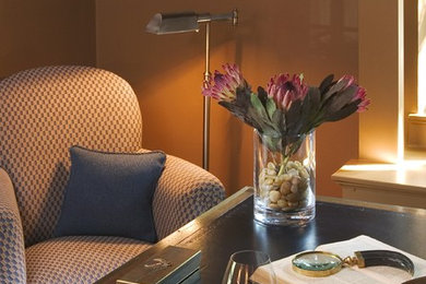 Inspiration for a timeless home office remodel in Detroit