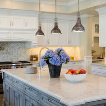 Color scheme: grey white and tan wood floors