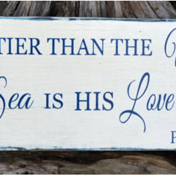 Handcrafted Beach House Decor Signs - Products