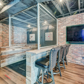 Irwin Place - Basement Remodel with Ax Throwing Room