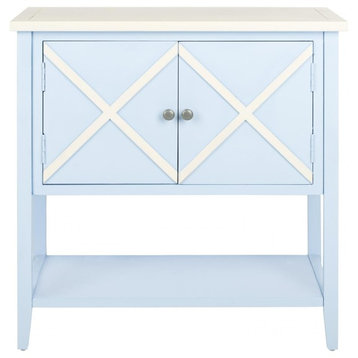 Polly Sideboard - Light Blue/ White