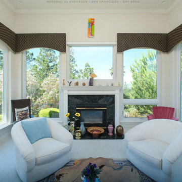 All New Windows in Spectacular Living Room - Renewal by Andersen San Francisco B