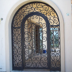 Wrought Iron Exterior Gates - Products