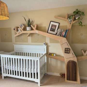 Enchanted tree bookshelf
