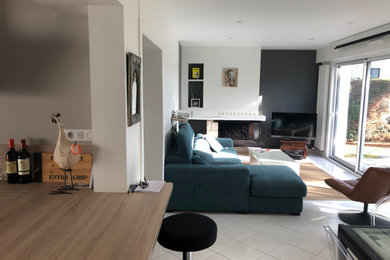Aménagement d'un salon.