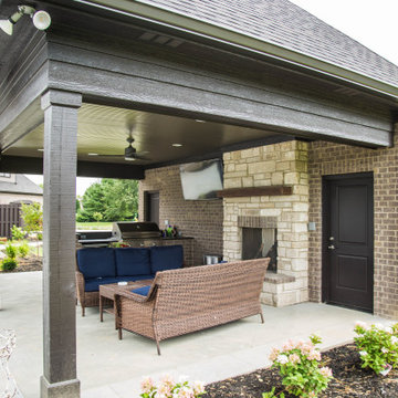 Traditional Two-Story with Separate Garage