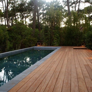 Jardin privé au Cap Ferret