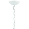 Crystorama Lighting Group 504 Broche 4 Light 16"W Taper Candle - Matte White