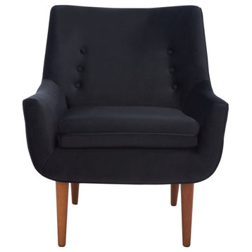 Safavieh Amina Accent Chair, Black