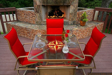 Trendy patio photo in San Diego