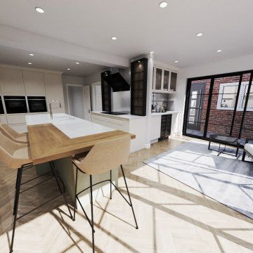The Rugby Kitchen/Boot Room - Gaddesby Holkham - RRP £47000 - Luxe Price £38,270