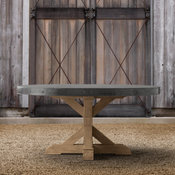Concrete Round Dining Table
