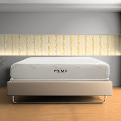 PRIMO ALLURE 10" QUEEN MEMORY FOAM MATTRESS REMOVABLE JACQUARD COVER - Mattresses