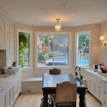 Dining Room wallpaper installation Johns Creek, GA