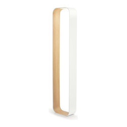 Pablo Designs White Oak Contour Floor Lamp - Floor Lamps