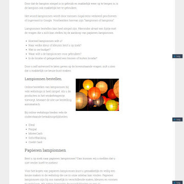 Lampionnen Blog- Buy Lanterns
