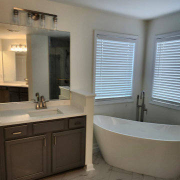 Mableton (basement & bathrooms) after