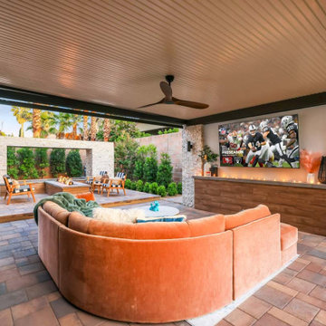 Serenity Fireside: Cozy Outdoor Retreat by Quality Pros