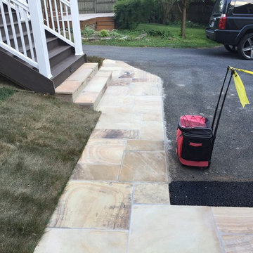 Flagstone Patio, Steps, and Walkway in Silver Spring MD
