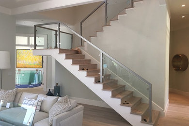 Inspiration for a staircase remodel in Miami
