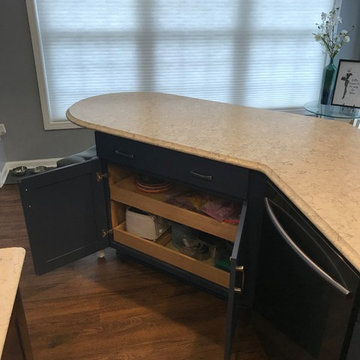 Blue Party Kitchen