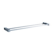 Fresca Ottimo 21" Double Towel Bar, Chrome, Chrome