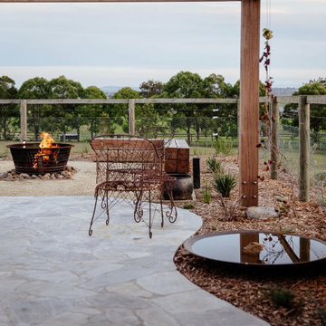 Kimba Crazy Paving + Eyre Walling - Wallalong NSW project