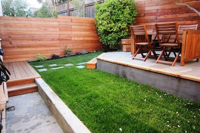 Design ideas for a modern landscaping in San Francisco.
