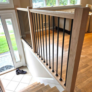 Wood and Metal Indoor Rails