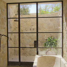 concrete/stone bathtub