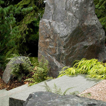 Asian Inspired Stone Garden