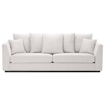 White Modern Sofa With Cushions | Eichholtz Taylor
