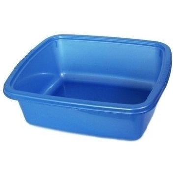 Plastic Dish Pan Basin, Blue