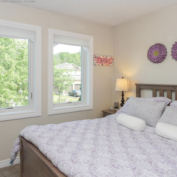 Casement Windows in Splendid Bedroom - Renewal by Andersen Greater Toronto & Ott
