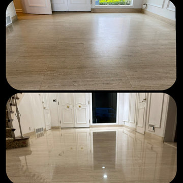 Stone and grout restoration