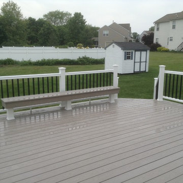 Azek Deck with Bench Incoporated