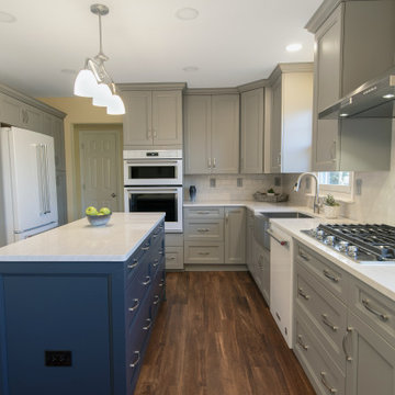 Stunning two-tone Kitchen Remodel
