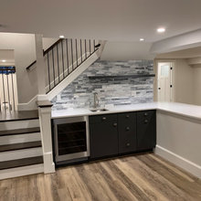 Basement cabinets