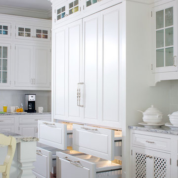 Subzeros with open Drawers