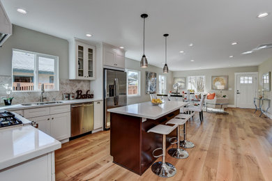 Inspiration for a craftsman kitchen remodel in San Francisco