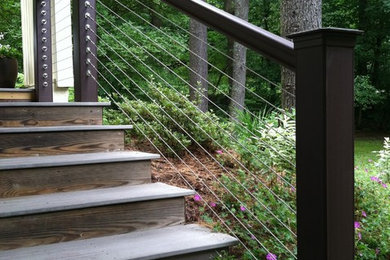 Trendy staircase photo in Burlington
