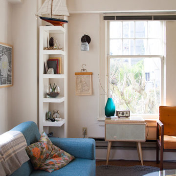 My Houzz: Bright and Airy Apartment Beats the Seattle Grey