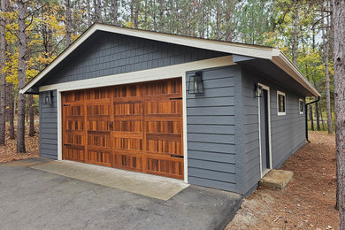 Garage - traditional garage idea in Minneapolis