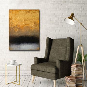 Ready2HangArt Industrial Living Room
