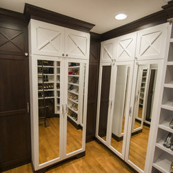 Project designed by Sarah Petersen - Closet Storage