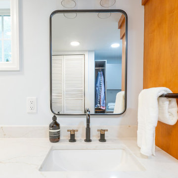 Hillside Ave Basement Bathroom